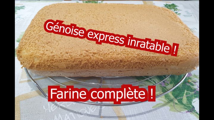 Genoise express inratable ! 